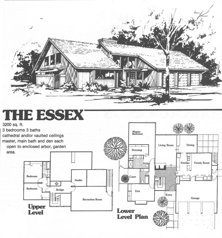 The Essex by Trademark Homes 1976