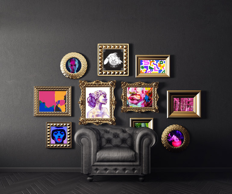 blackroom goldframes2