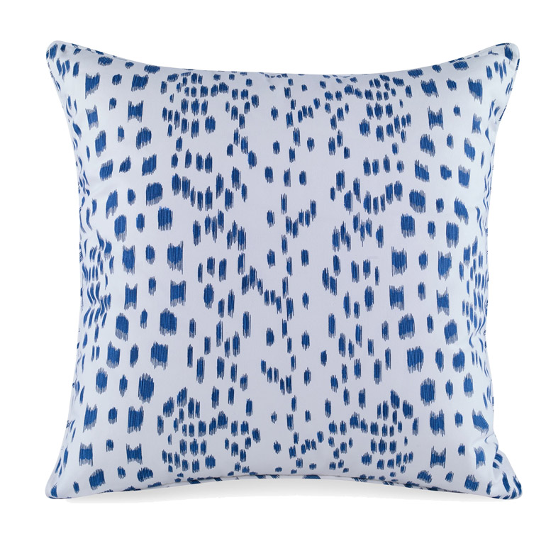 Les Touches Pillow Blue